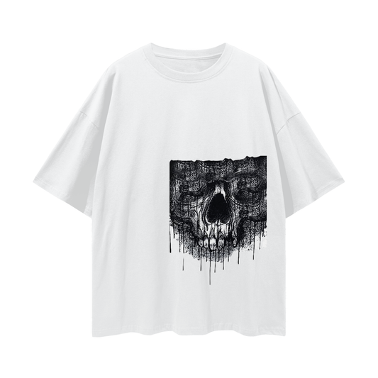 "J'aime à en mourir" Loose Drop Shoulder T-Shirt