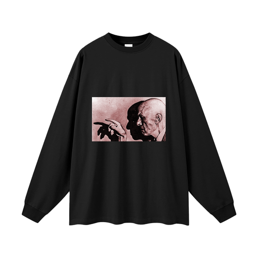 “Blame Crowley” Oversized Long Sleeve